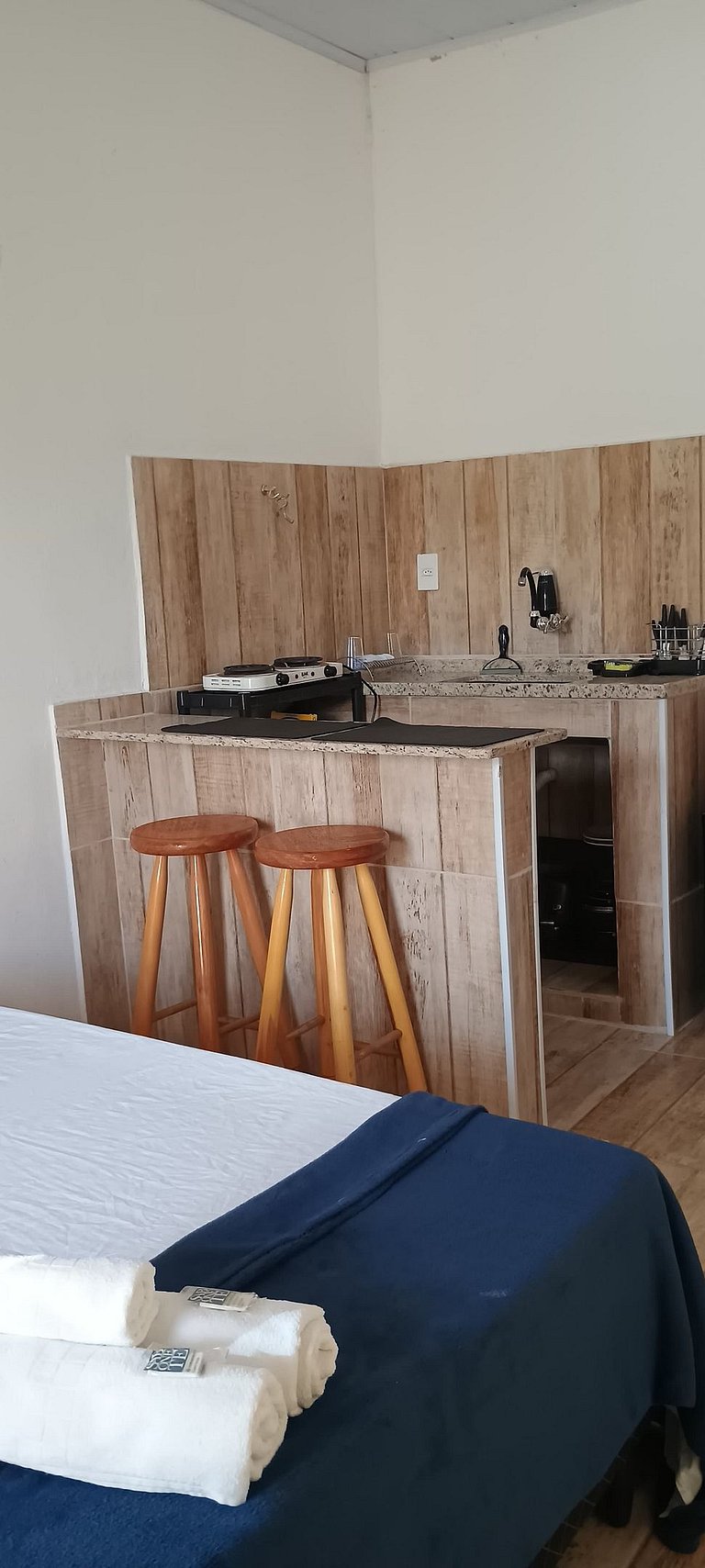 Studio de 20 m² no Cafubá, com cozinha e varanda