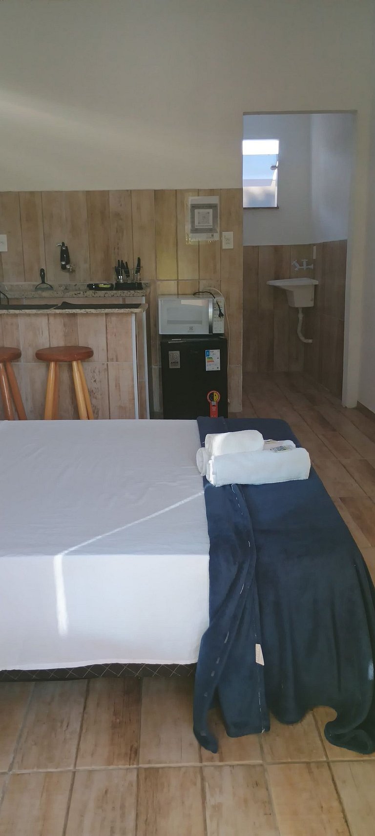 Studio de 20 m² no Cafubá, com cozinha e varanda