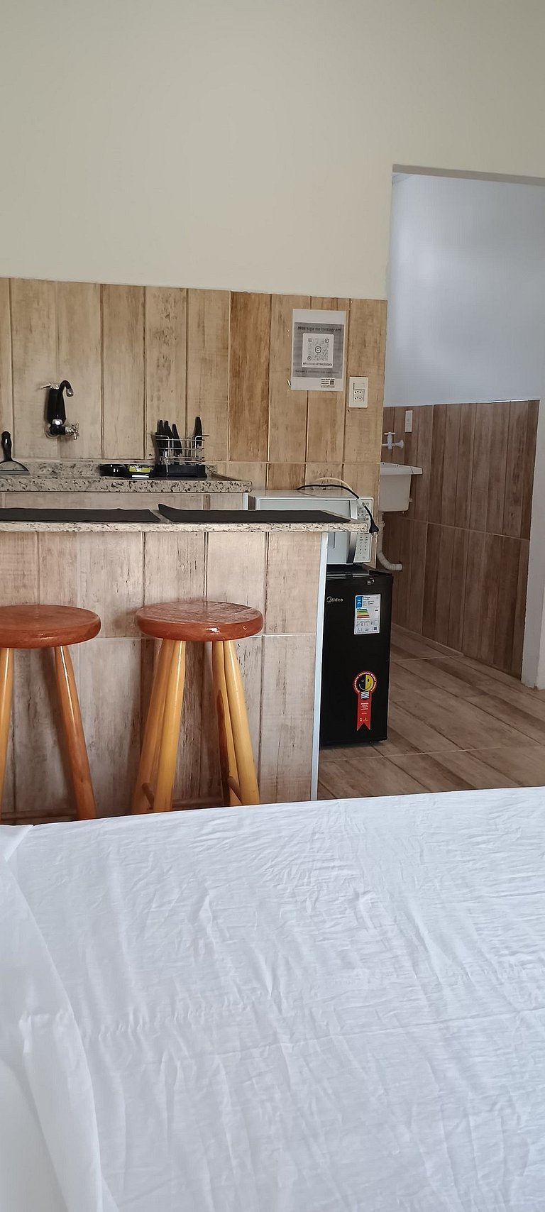 Studio de 20 m² no Cafubá, com cozinha e varanda