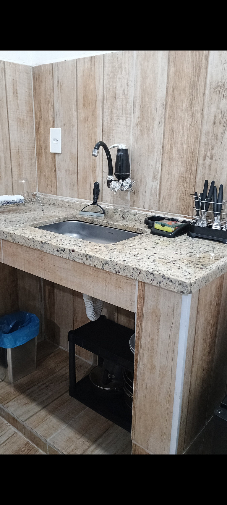 Studio de 20 m² no Cafubá, com cozinha e varanda